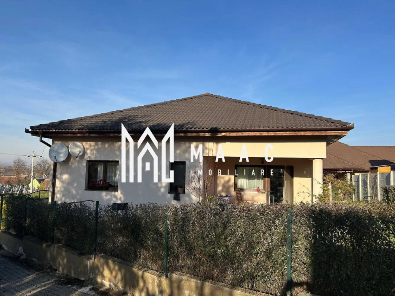 Casă modernă pe un singur nivel | 116 mp utili | Mansardabilă | Șura Mică