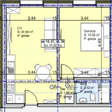 Apartament 2 camere LA CHEIE in Lazaret - Sibiu