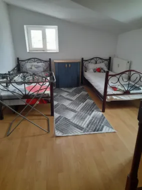 Mansarda situata in Micro 21, cu balcon si vedere la Dunare