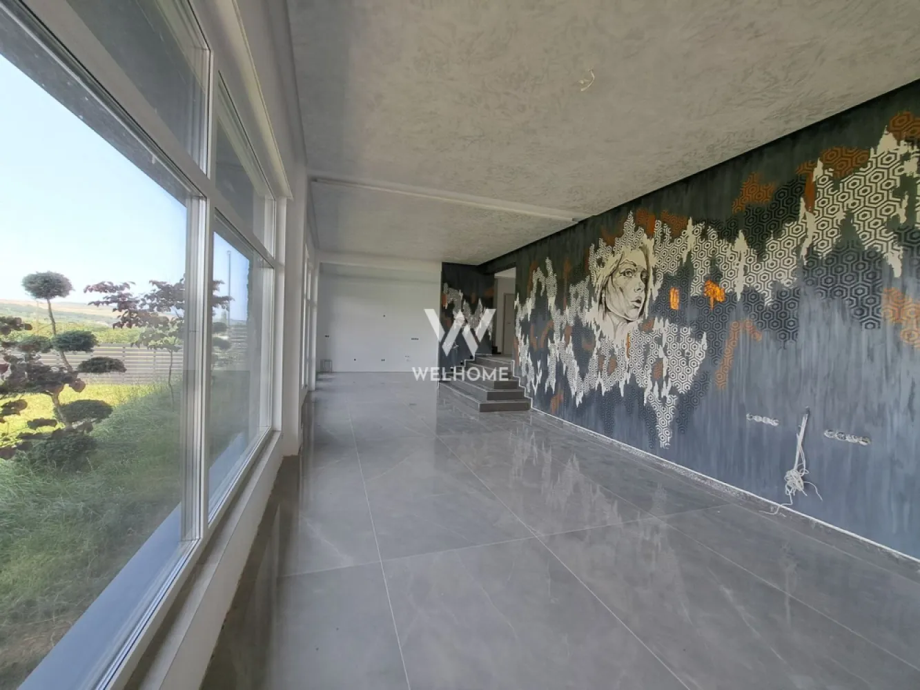 Vilă modernă premium cu piscină interioară, teren 1200 mp și panoramă