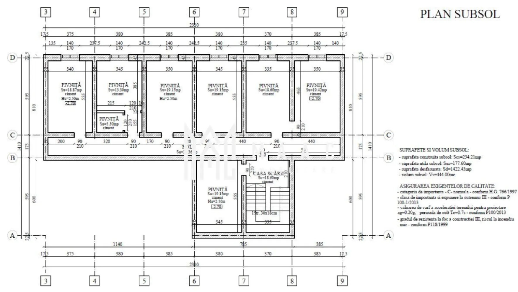 Teren și construcție I 667 mp I De Renovat I Copșa Mică - MAAC Imobiliare pune la dispoziție spre vânzare un pachet format din teren intravilan și o construcție existentă, situate în localitatea Copșa Mică. Proprietatea oferă potențial atât pentru reconstrucție, cât și pentru valorificarea structurii actuale. Teren – 667 mp intravilan - categoria: curți–construcții - suprafață: 667 mp - formă regulată, cu fronturi stradale de 42 m și 16 m - toate utilitățile sunt disponibile la proprietate Imobilul poate fi reabilitat sau demolat, în funcție de planurile viitorului proprietar. Caracteristici: - an aproximativ al construcției: 1980 - structură solidă, cu fundatie din beton și zidărie - suprafață construită desfășurată: 1422 mp - regim de înălțime: S + P + E + P - schițele releveu sunt atașate anunțului Pentru detalii suplimentare, contactați MAAC Imobiliare și menționați CP3007145. }}