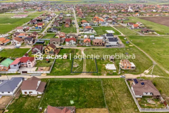 PRET NOU! Teren intravilan 748 mp - Sanleani, Arad - COMISION 0%