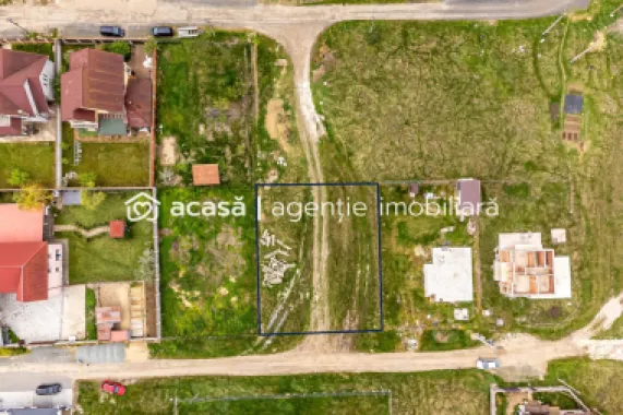 PRET NOU! Teren intravilan 748 mp - Sanleani, Arad - COMISION 0%