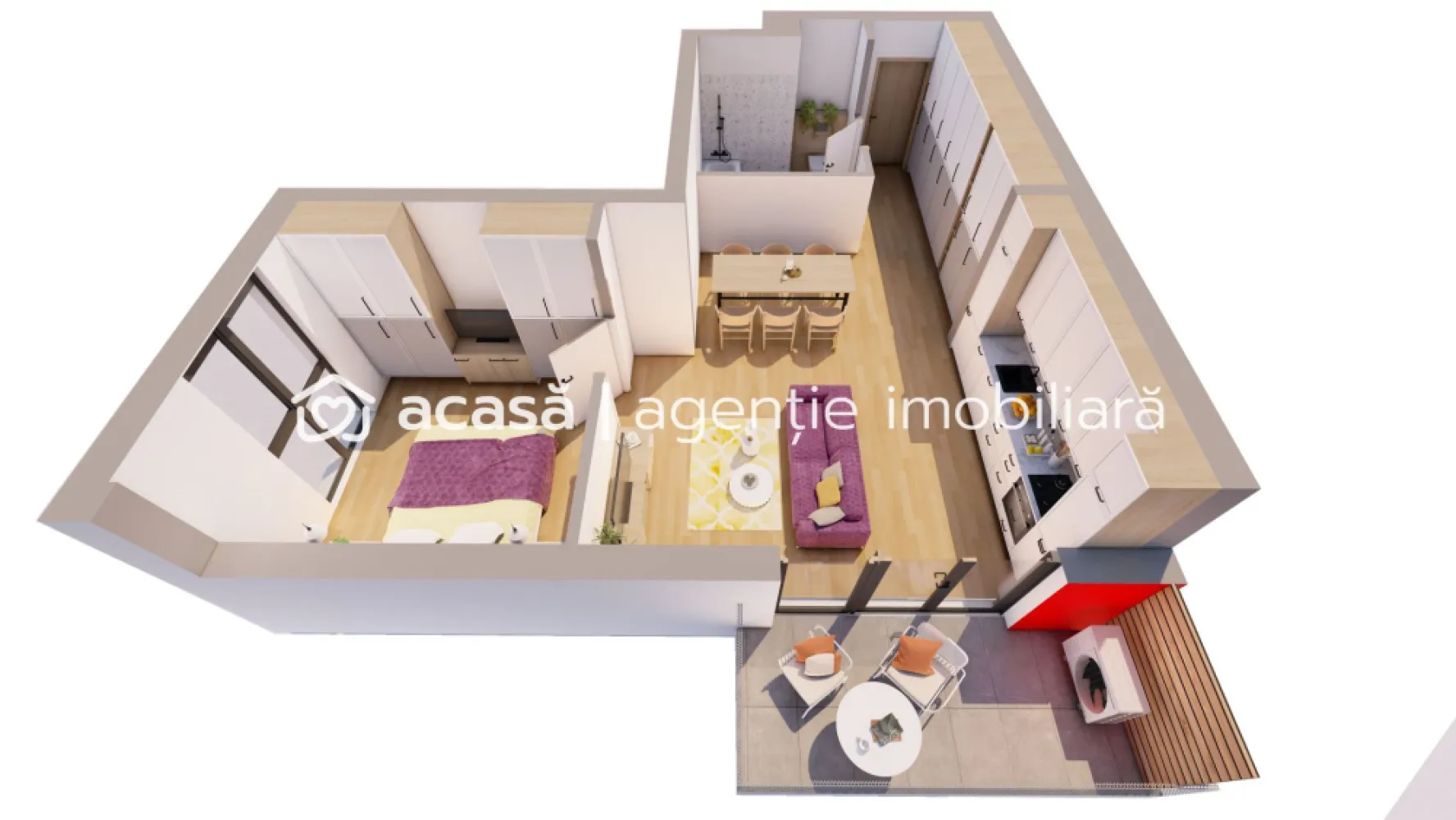 Apartament ARED Premium 2 Camere - Mobilat & Utilat - COMISION 0%