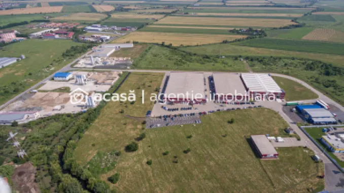 Teren industrial 9000 mp în Parcul Industrial UTA2 Arad