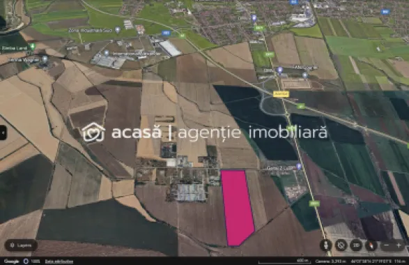 Teren cu PUZ ideal pentru parc logistic și de servicii