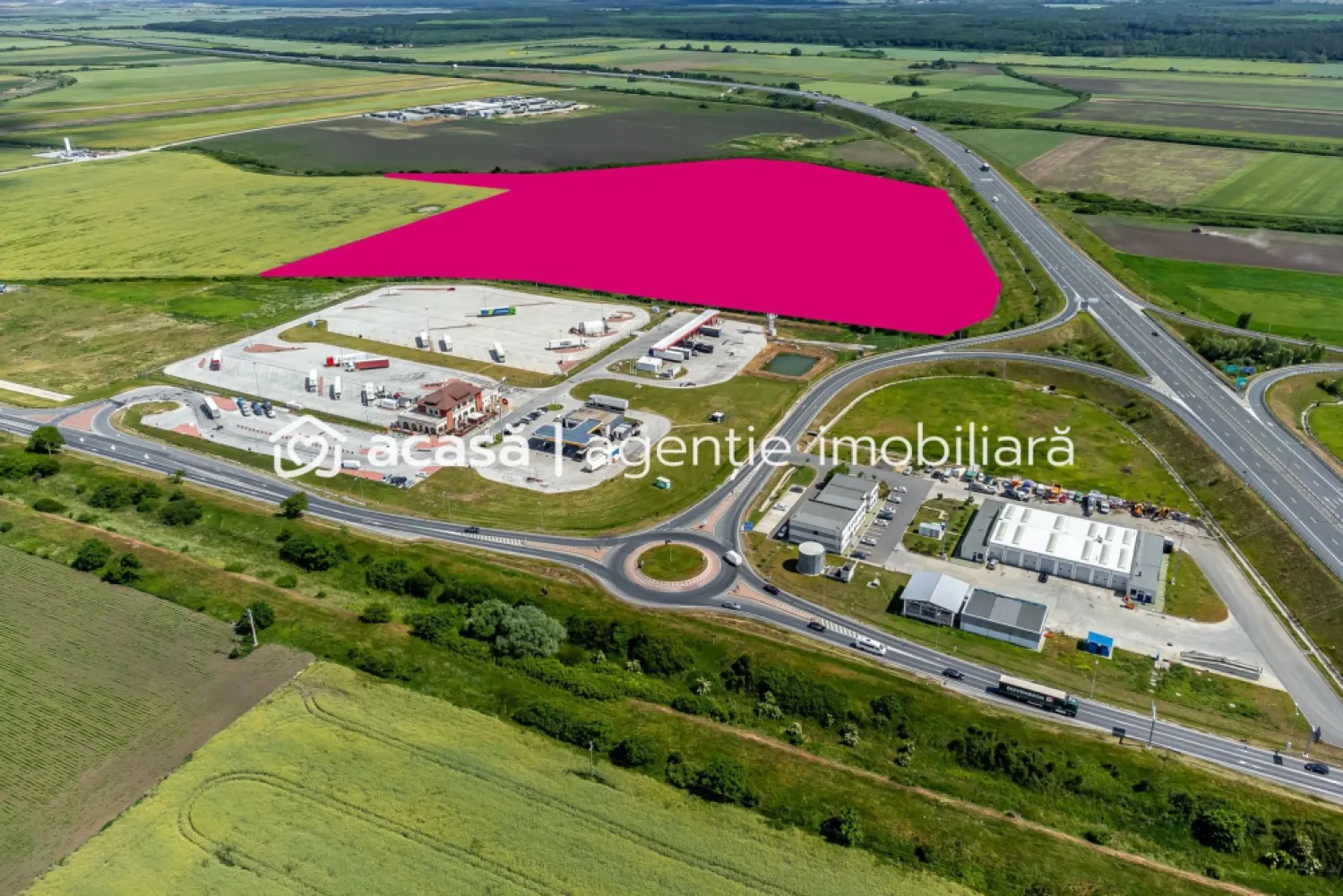 Investiție strategică: Teren cu PUZ pentru un parc logistic