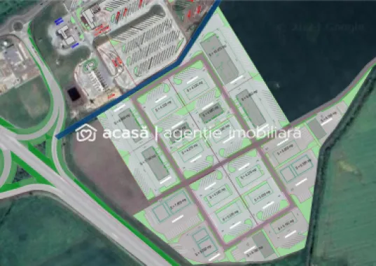 Investiție strategică: Teren cu PUZ pentru un parc logistic