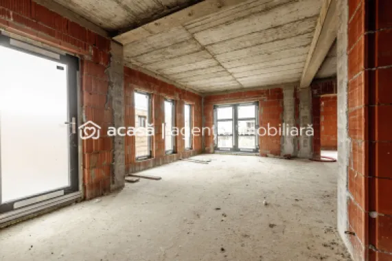 Casă nefinisata la sol in Fântânele, cartier nou Comsion 0