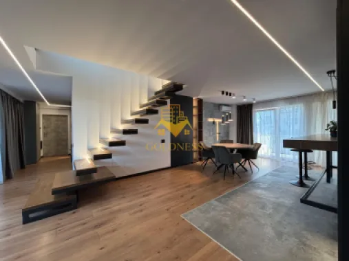 Penthouse mobilat lux, parcare, AC, bloc nou, Semicentral, zona Horea