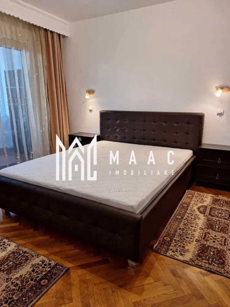 Apartament 4 camere | Zona Ștrand 1 | 2 balcoane | Pivnița - MAAC Imobiliare vă propune spre închiriere un apartament spațios cu 4 camere, situat în cartierul Ștrand 1, în proximitatea Stadionului Voința și a Liceului Onisifor Ghibu, o zonă apreciată pentru liniște și acces rapid către facilități. Detalii apartament Compartimentare practică Hol cu dressing 2 Dormitoare Living generos Bucătărie cu cămară separată Baie Hol generos cu spații de depozitare 2 balcoane închise cu termopan Pivniță Apartament mobilat și utilat complet 📞 Contactează-ne pentru mai multe detalii sau pentru a programa o vizionare, menționează CP3018715! }}