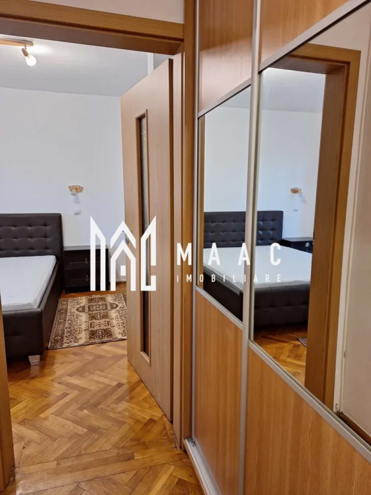 Apartament 4 camere | Zona Ștrand 1 | 2 balcoane | Pivnița - MAAC Imobiliare vă propune spre închiriere un apartament spațios cu 4 camere, situat în cartierul Ștrand 1, în proximitatea Stadionului Voința și a Liceului Onisifor Ghibu, o zonă apreciată pentru liniște și acces rapid către facilități. Detalii apartament Compartimentare practică Hol cu dressing 2 Dormitoare Living generos Bucătărie cu cămară separată Baie Hol generos cu spații de depozitare 2 balcoane închise cu termopan Pivniță Apartament mobilat și utilat complet 📞 Contactează-ne pentru mai multe detalii sau pentru a programa o vizionare, menționează CP3018715! }}