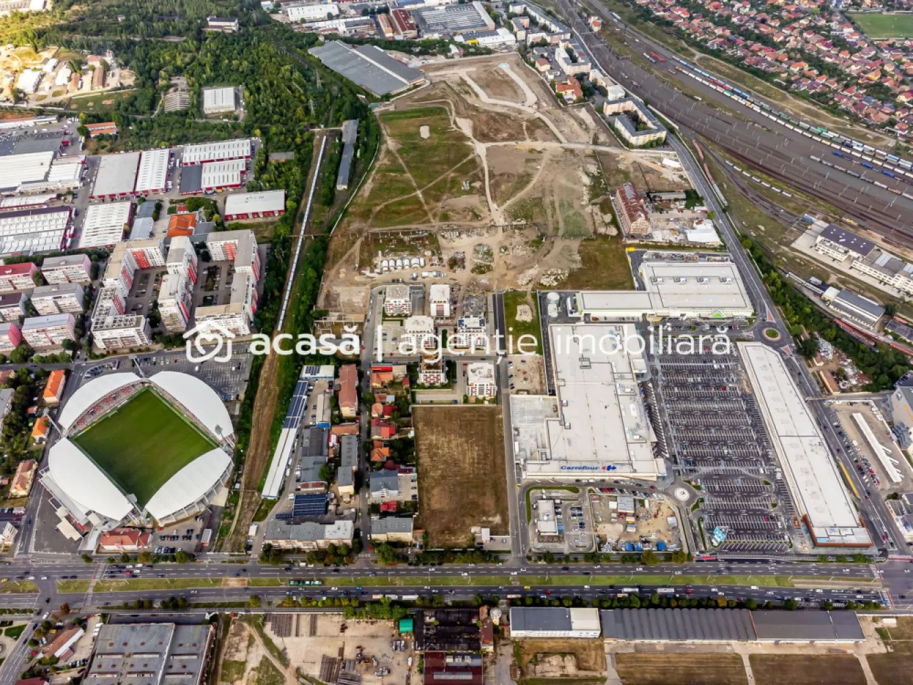 Teren pentru construcție de case, în ARED CITY.