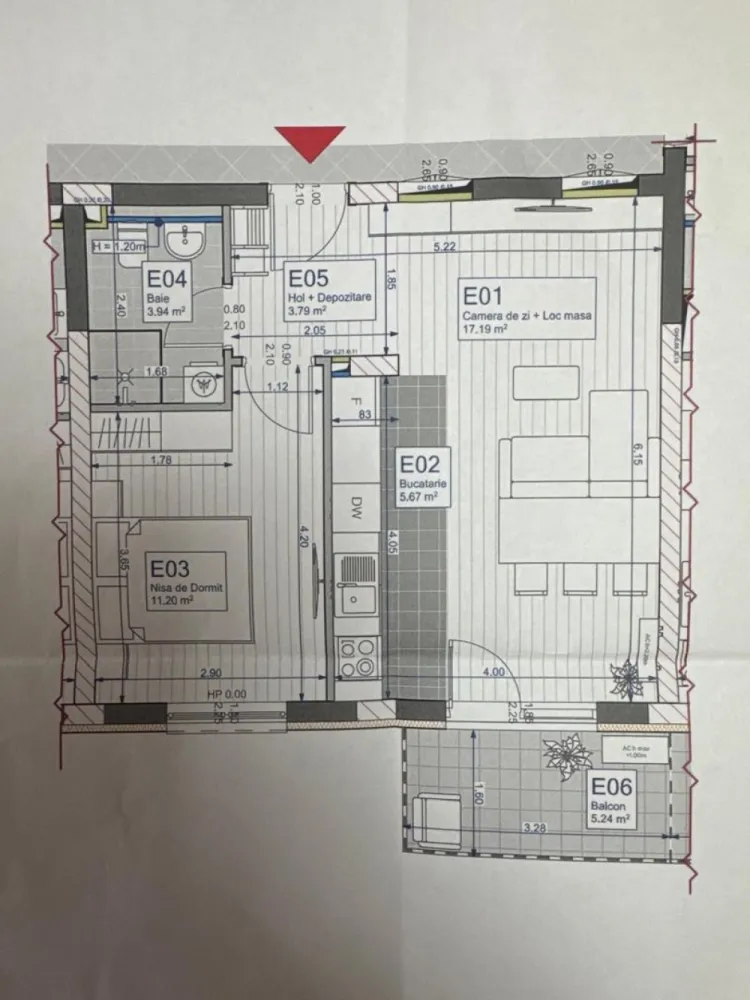 Apartament 2 cam PREMIUM Grand Hill ( Lotus center)+ parcare inclusă