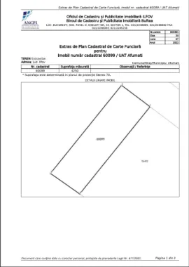 Direct Proprietar vand Teren 4.250 mp | Afumati | langa Autostrada A0