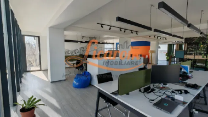 190 mp,Spatiu de Birouri/ Call Center/IT, Fitness,2280 euro/luna