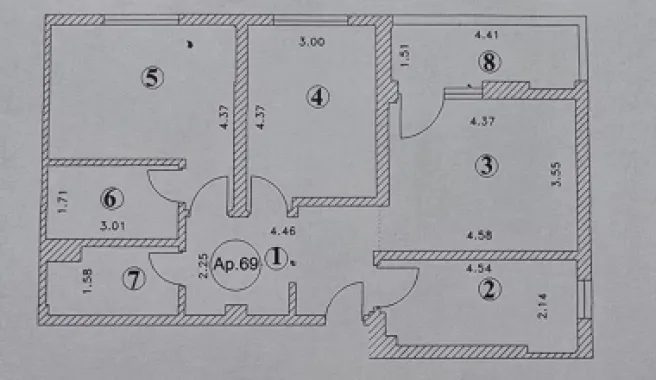 Apartament cu 3 camere decomandat Militari- Pollux Residence