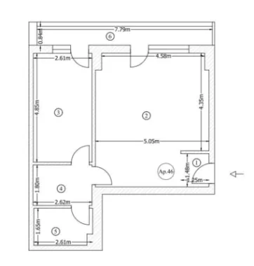 Apartament 2 camere Militari - drumul Osiei - metrou