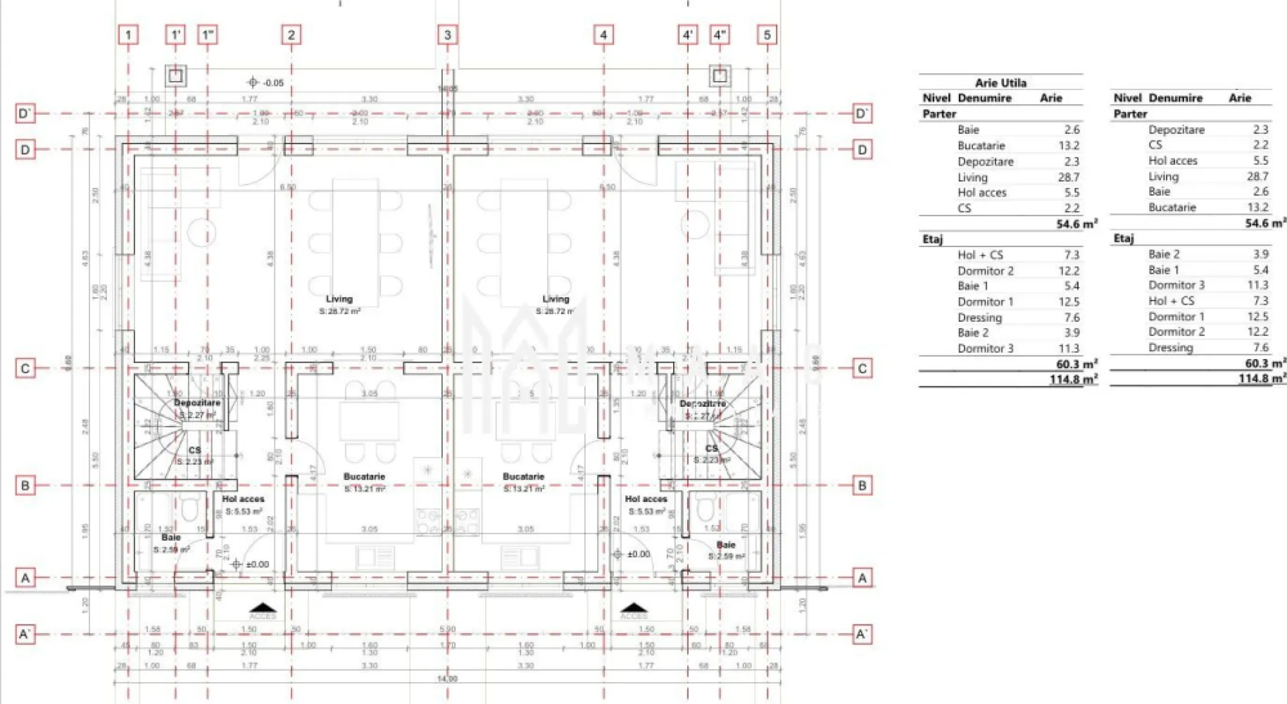 Casă modernă | 3 dormitoare | 140 mp curte | 120 mp utili | Preț avantajos