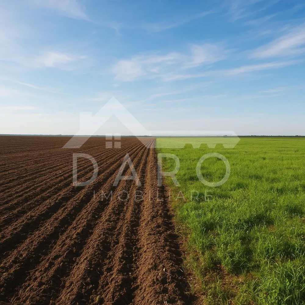 Vanzare de teren agricol in localitatea Voivodeni. - 🌱 De vânzare – 100 ha teren extravilan în localitatea Uyghur-Udein 🌱 📍 Detalii: 🔹 Suprafață totală: 100 ha 🔹 Comasare: 80% 🔹 Utilizare: 25 ha pășune 75 ha arabil 🔹 Regim: extravilan 🔹 Preț: 5.900 € / ha 🔹 Se vinde întreaga suprafață (nu se împarte). 🔹 Înregistrat la APIA – se primesc subvenții ✨ Avantaje: ✅ Teren perfect pentru investiții în agricultură ✅ Pretabil pentru orice tip de cultură: grâu, porumb, floarea-soarelui, rapiță, orz, cartofi sau chiar livadă de pomi fructiferi }}