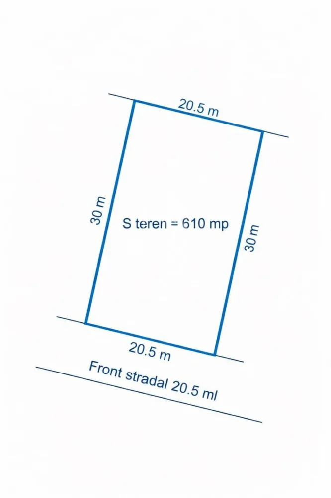 Teren 601 mp de vanzare pentru duplex Timisoara zona Torontalului - APOSTU ESTATE va propune spre vanzare un teren intravilan, situat intr-o zona rezidentiala in dezvoltare din Timisoara, cu acces facil catre puncte de interes importante.
Terenul are o suprafata de 601 mp și două fronturi stradale de aproximativ 20.5 ml si respectiv 30 ml, fiind potrivit pentru constructie locuinta individuala sau duplex. 
Teren foarte potrivit pentru dezvoltatori imobiliari care doresc sa construiasca pe mai multe parcele, fiindca e liberă și parcela alăturată 

Conform documentatiei urbanistice:
 • POT maxim: 35%
 • CUT maxim: 0.9
 • Regim de inaltime: S+P+1E+M
 • Inaltime maxima cornisa: 9 m
 • Inaltime maxima coama: 12 m
Utilitati disponibile in zona:
 • apa
 • canalizare
 • curent
 • gaz
Avantaje locatie:
 • zona linistita, preponderent rezidentiala
 • acces rapid catre oras
 • apropiere de magazine si supermarketuri
 • restaurante si cafenele in proximitate
 • acces facil catre mijloace de transport in comun
 • infrastructura in dezvoltare, potential bun de crestere a valorii
Terenul este ideal atat pentru constructia unei locuinte individuale sau duplex, cat si pentru investitie pe termen mediu si lung.
Pentru vizionare va asteptam cu drag sa ne solicitati o programare.
Id anunt: CP 2982183