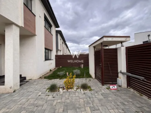 Casă individuală modernă în Șelimbăr – carport