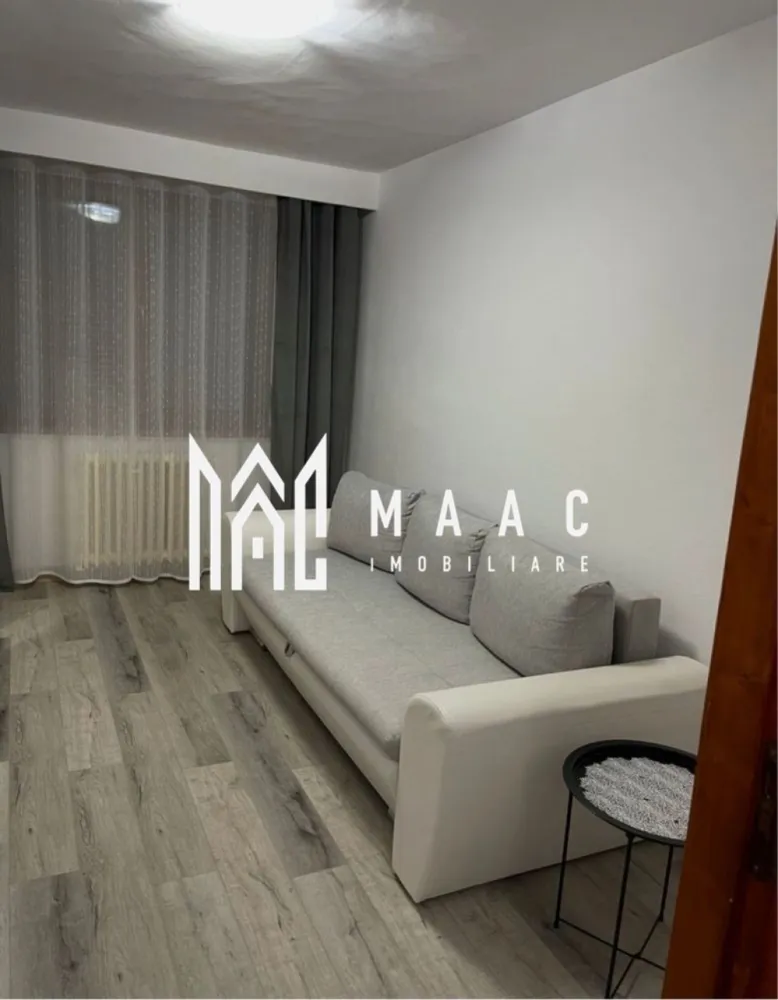 Apartament 2 camere | Balcon | Parcare | 42 MPU | Turnisor - MAAC Imobiliare vă propune spre închiriere un apartament cu 2 camere, situat în zona Turnișor din Sibiu, la parter, disponibil imediat. Detalii apartament 2 camere Etaj: parter Compartimentare practică Apartament izolat termic Dotări și avantaje Complet mobilat și utilat Costuri reduse de întreținere Ideal pentru mutare rapidă Zonă liniștită Condiții închiriere Preț: 290 €/lună Garanție: o lună Nu se acceptă animale de companie Avantaje locație Zonă accesibilă – Turnișor Aproape de magazine și transport public Acces rapid către oraș Pentru detalii suplimentare, consultanță sau programarea unei vizionări, va rugăm să ne contactati specificand ID: CP3023445 }}