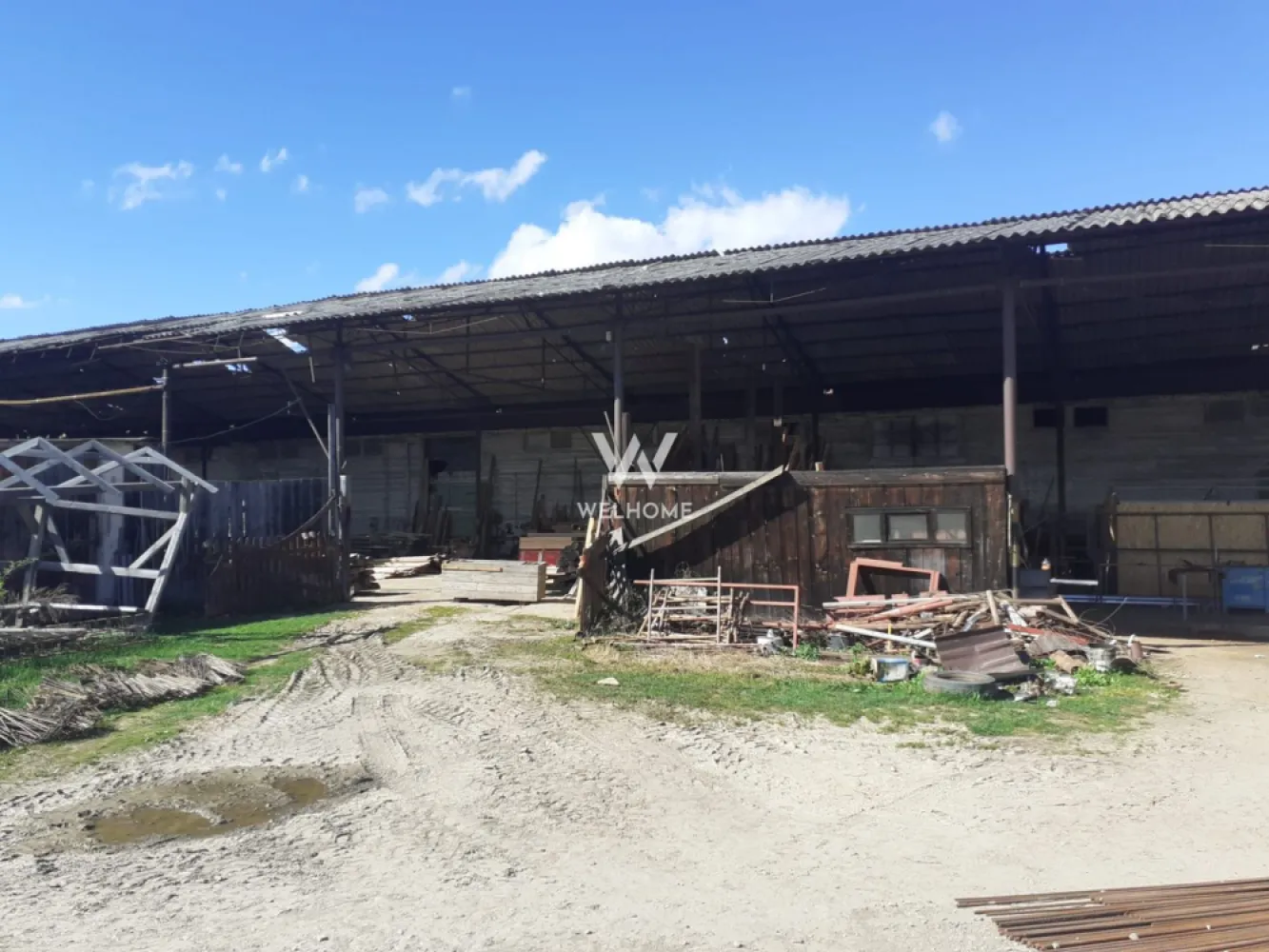 Spatiu industrial-baza depozitare cu cale ferata-Arpasu de Jos - Sibiu