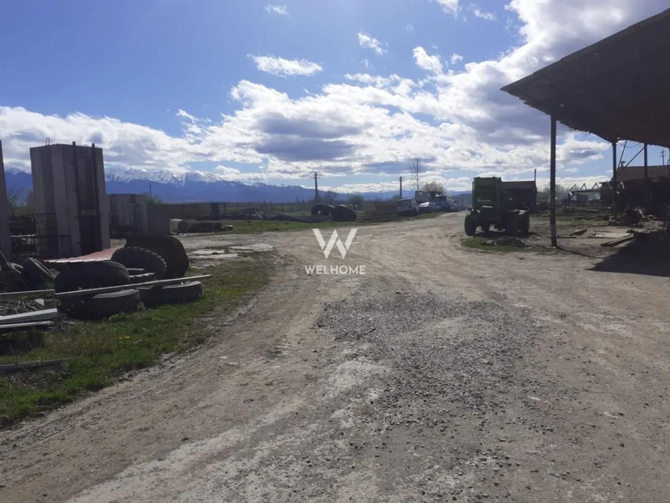 Spatiu industrial-baza depozitare cu cale ferata-Arpasu de Jos - Sibiu