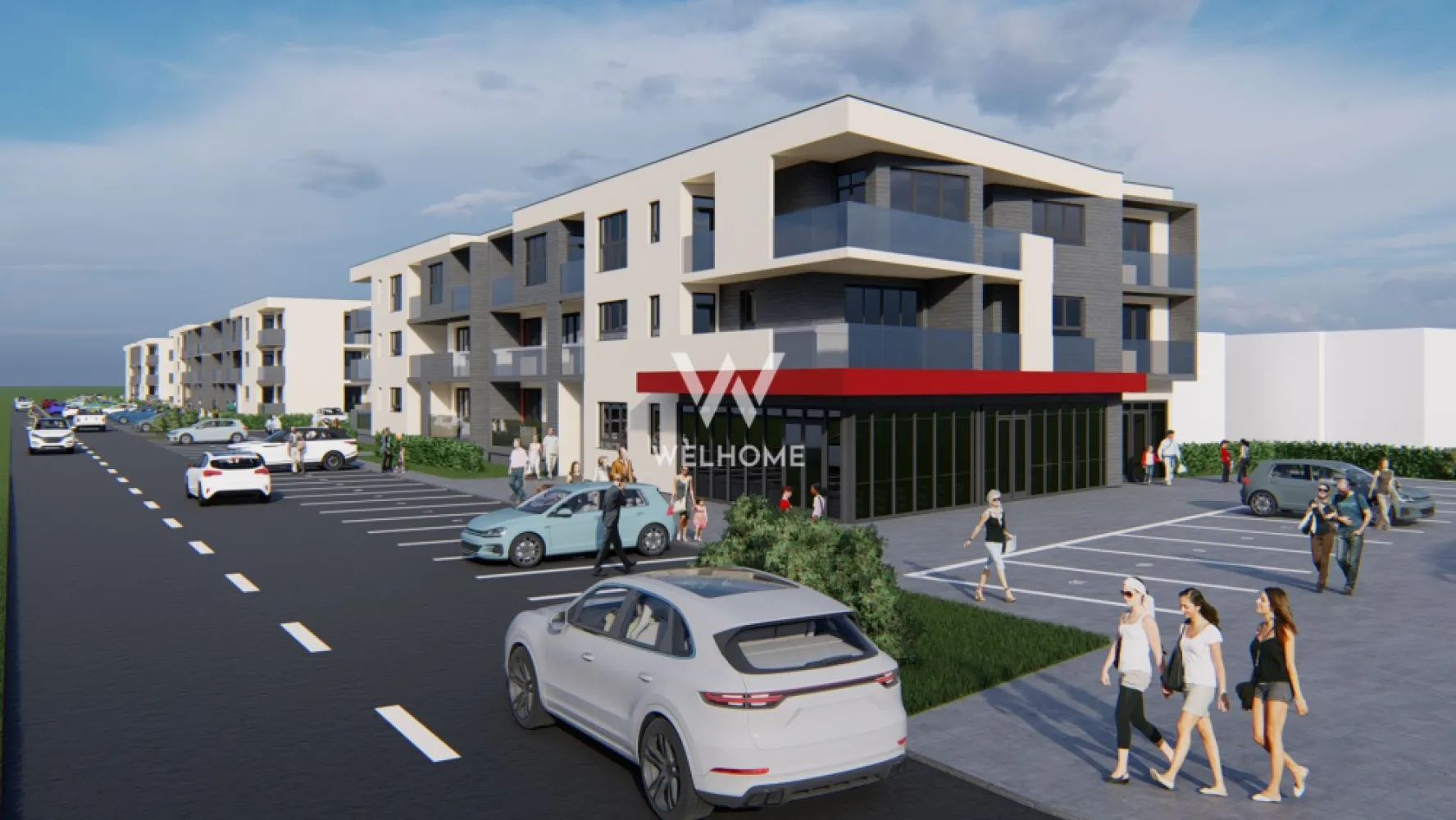 Studio generos - Selimbar, Sibiu - Apartament tip studio cu balcon, bloc Nou -Selimbar/ Sibiu - Apartament 47 mpu + logie 3.38 mp - Imobil cu regim de inaltime P+2E - Hol acces cu spatiu pentru depozitare, camera de zi, bucatarie, baie, balcon tip loja ( vezi schita ) Apartamentul se predă finisat: pereți gletuiți și finisați cu lavabil alb, prize, întrerupătoare, centrală, calorifere,dulie cu bec în fiecare cameră, usă la intrare, gresie pe balcon și în baie, pardoseală: parchet în camere si usi interioare Porta Doors, faianță în dreptul blatului de bucătărie obiecte sanitare: lavoar cu baterie, wc cu rezervor, cădiță dus(construită din gresie pe pardoseală), chiuveta cu cuva si baterie bucatarie Locul de parcare și finisajele sunt incluse în prețul apartamentului. - Zona placut amenajata, variante simple de acces, facilitati la indemana Un Apartament practic, bine organizat - Vino sa vezi daca poate fi Noua ta Casa !! Pret: 105,000 euro Contact: 0756033943 }}