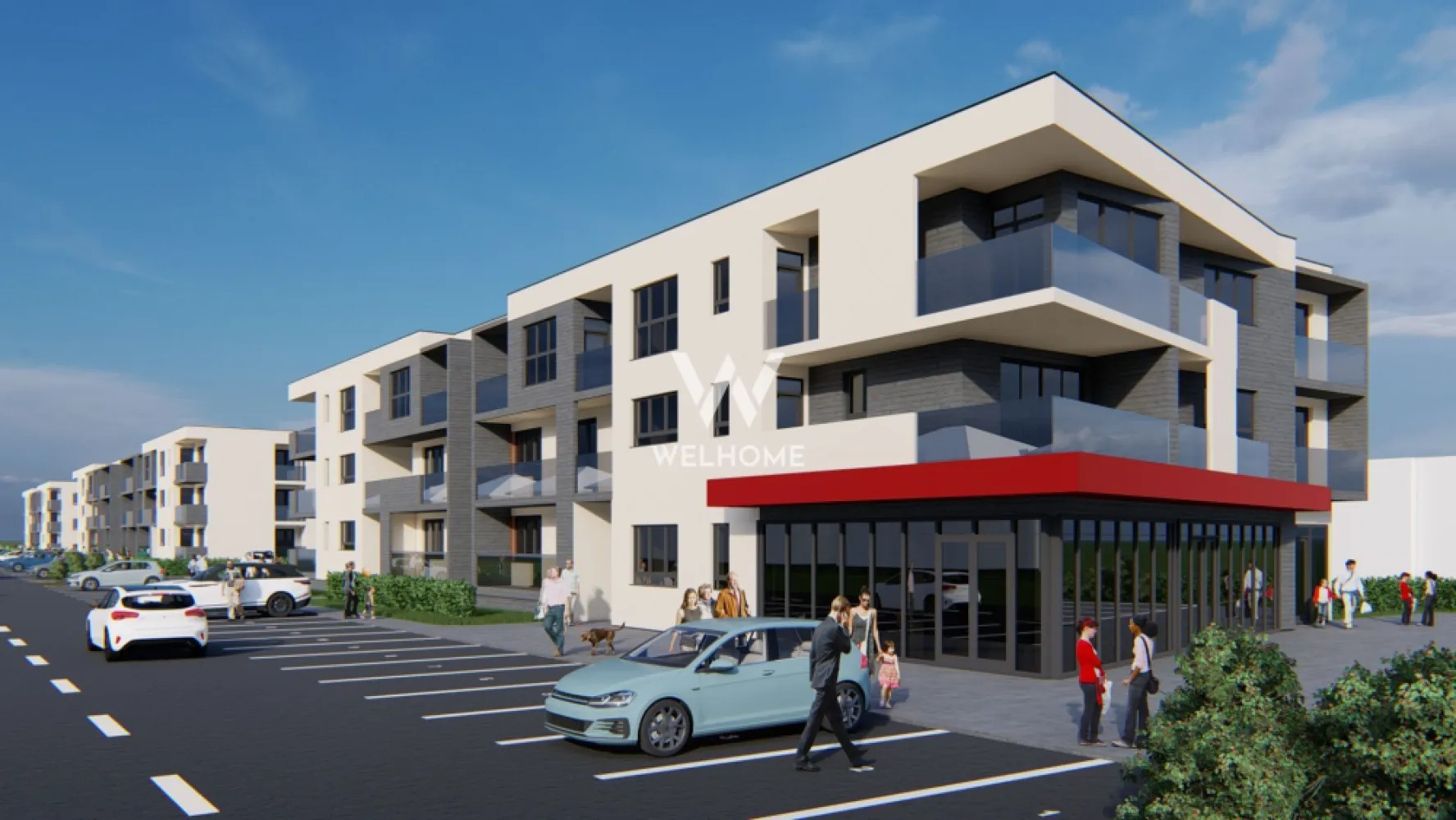 Studio generos - Selimbar, Sibiu - Apartament tip studio cu balcon, bloc Nou -Selimbar/ Sibiu - Apartament 47 mpu + logie 3.38 mp - Imobil cu regim de inaltime P+2E - Hol acces cu spatiu pentru depozitare, camera de zi, bucatarie, baie, balcon tip loja ( vezi schita ) Apartamentul se predă finisat: pereți gletuiți și finisați cu lavabil alb, prize, întrerupătoare, centrală, calorifere,dulie cu bec în fiecare cameră, usă la intrare, gresie pe balcon și în baie, pardoseală: parchet în camere si usi interioare Porta Doors, faianță în dreptul blatului de bucătărie obiecte sanitare: lavoar cu baterie, wc cu rezervor, cădiță dus(construită din gresie pe pardoseală), chiuveta cu cuva si baterie bucatarie Locul de parcare și finisajele sunt incluse în prețul apartamentului. - Zona placut amenajata, variante simple de acces, facilitati la indemana Un Apartament practic, bine organizat - Vino sa vezi daca poate fi Noua ta Casa !! Pret: 105,000 euro Contact: 0756033943 }}