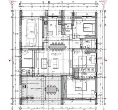 Casa moderna pe un singur nivel in Sura Mica