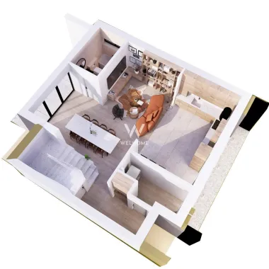 Duplex de vanzare-proiect nou-Sura Mica,Sibiu