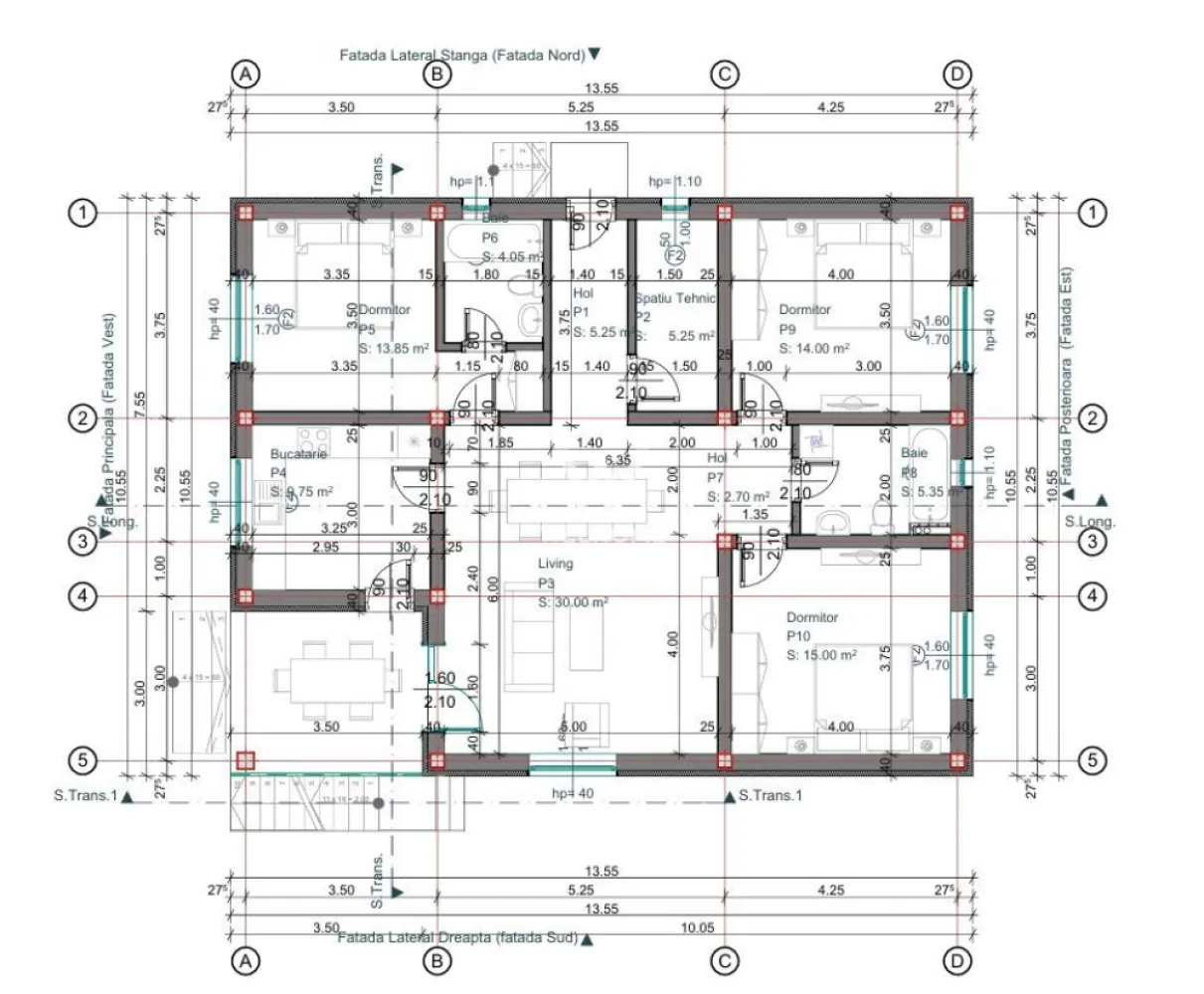 Casa pe un nivel cu PIVNITA Cristian - Sibiu