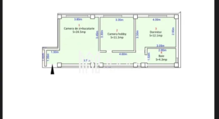 Apartament 2 Camere | Decomandat | Loc de parcare | O.Goga