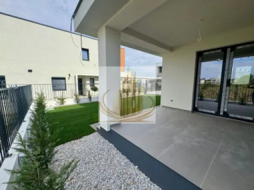 Duplex modern, 135 mp, grădină amenajată–Dumbrăvița, zonă linistita