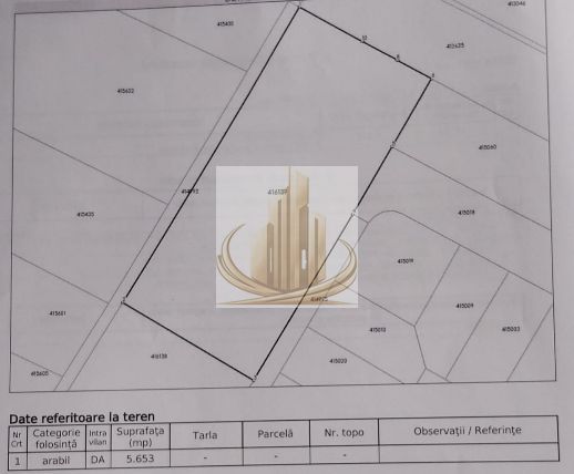 Teren Generos 5.653 mp – Dumbrăvița, Str. Gárdonyi Géza