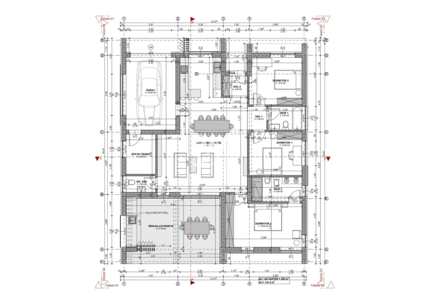 Casă individuală pe un singur nivel – 4 camere – Șura Mică - Descoperă o locuință modernă, construită la standarde înalte, unde calitatea premium a construcției și confortul se îmbină perfect cu liniștea unei zone aerisite. 🔹 169 mp utili | teren 593 mp 🔹 Living generos, 3 dormitoare, 3 băi, terasă acoperită 🔹 Garaj + curte privată cu 2 locuri de parcare Beneficiezi de finisaje moderne și dotări de top: încălzire în pardoseală, centrală Bosch, tâmplărie Rehau, plus exterior complet amenajat (porți automate, videointerfon, pavaj, iluminat). ✔ Toate utilitățile + stradă privată ✔ Posibilitate predare la cheie sau pompă de căldură Proiect dezvoltat de un constructor cu peste 25 de ani experiență și 300+ locuințe realizate. Predare: decembrie 2026 Detalii: 0743030351 - Laura }}