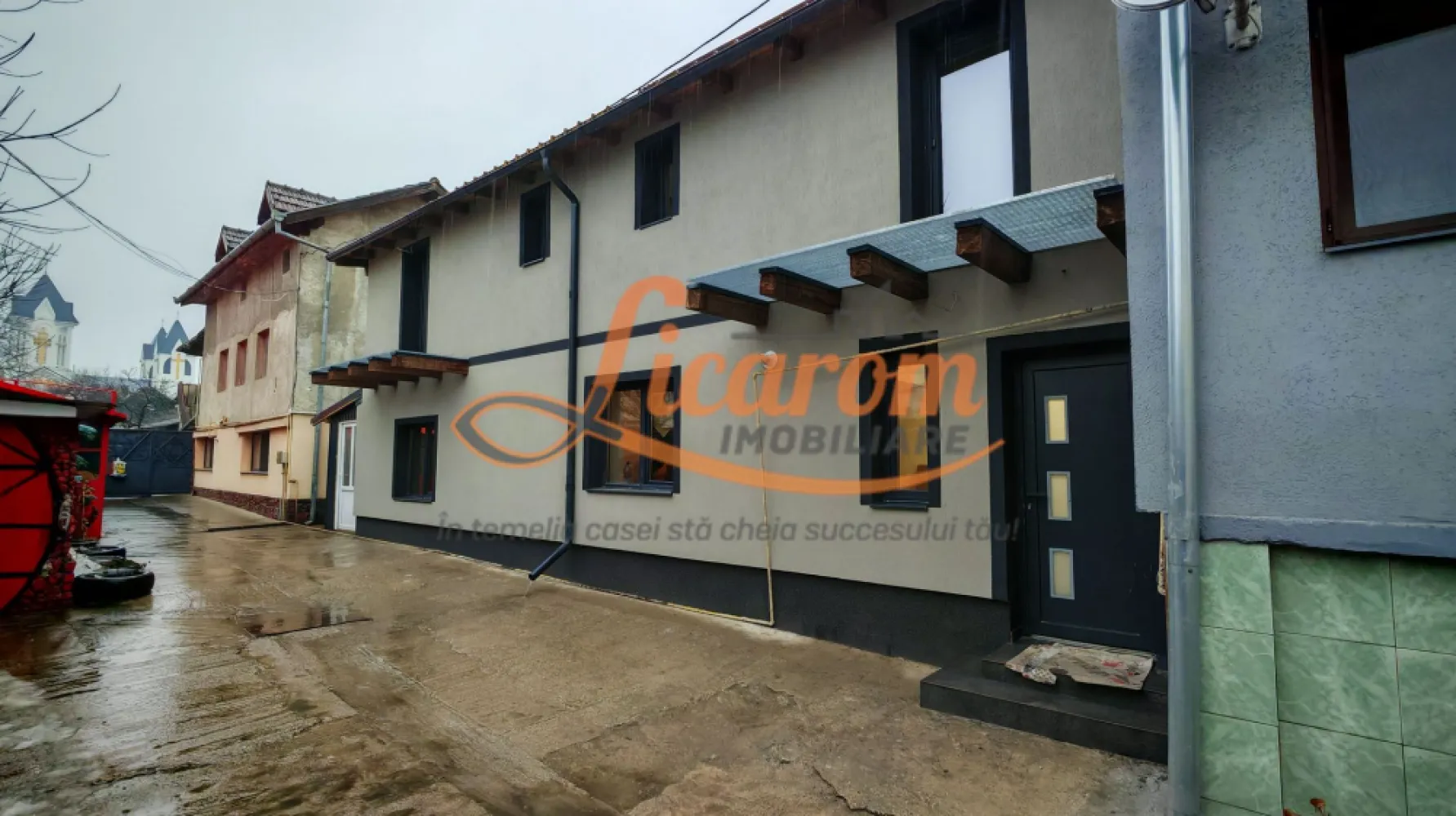 COMISION O.Casa P+E, 4 camere , ASTRA Carpatilor -LIDL- curte comuna.