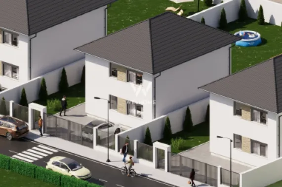 Casă individuală nouă cu pod – 4 camere – Șura Mică