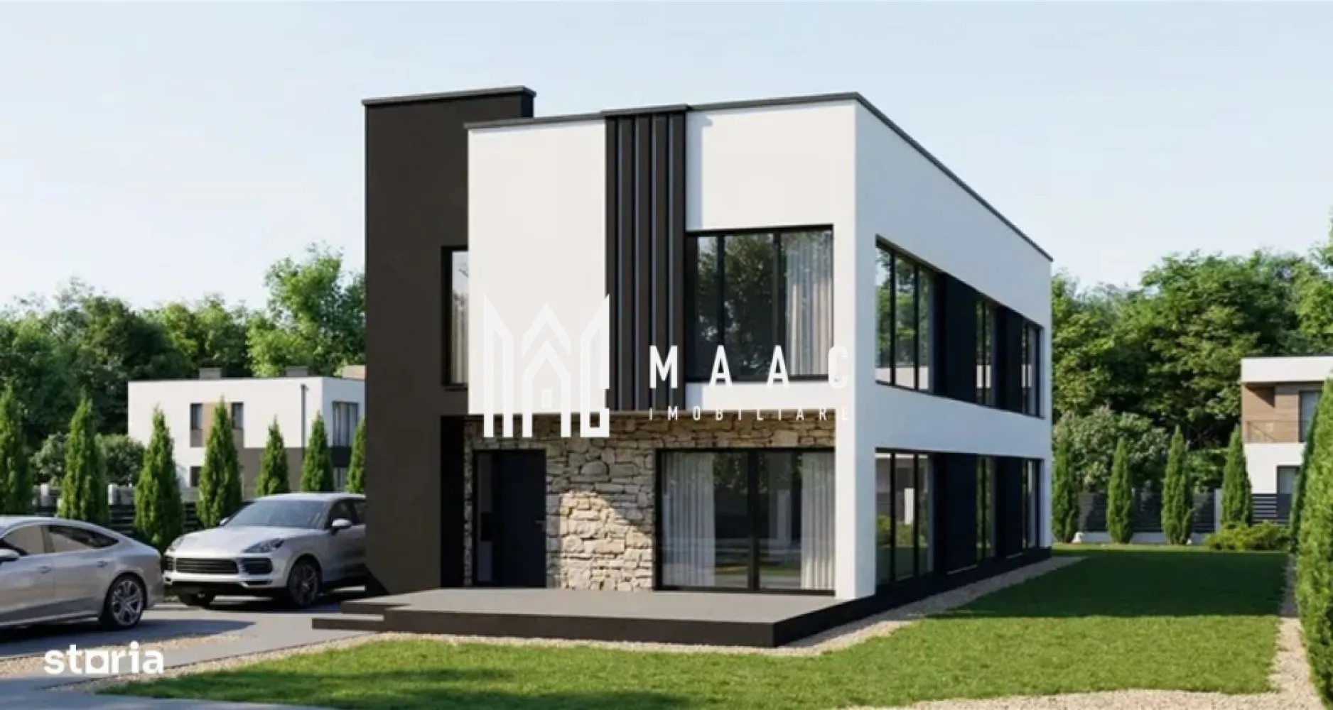 Casă modernă LOW-E | Independentă energetic | Construcție la comandă - MAAC Imobiliare vă propune un concept de locuință modernă LOW-E, cu consum redus de energie și posibilitate de independență energetică, disponibilă pentru construcție oriunde în România sau Europa (terenul nu este inclus). Detalii model Suprafață utilă: 145 mp Regim: Parter + Etaj Predare: la cheie (finisată complet, nemobilată) Compartimentare flexibilă (pereți interiori neportanți) Compartimentare Parter: Hol acces Living + bucătărie open space (49 mp) Baie cu duș Cămară Etaj: Dormitor matrimonial 2 dormitoare Baie cu cadă Dressing Dotări & tehnologii premium Pompa de căldură aer-apă (clasa A+++) – încălzire și răcire eficientă Încălzire în pardoseală pe ambele niveluri Sistem smart home (control de la distanță) Sistem de alarmă + antiincendiu Pregătire pentru camere video și videointerfon Ferestre premium REHAU Artevo Fipro, tripan, înălțime 2.4 m Izolație performantă PIR (120 mm pereți / 200 mm acoperiș) Acoperiș plat cu membrană EPDM (garanție 30 ani) Iluminat ambiental exterior modern Finisaje incluse Parchet / gresie la alegere Uși interioare și ușă de intrare premium Băi complet echipate (obiecte sanitare + mobilier) Pereți finisați cu lavabilă Scară interioară finisată cu lemn și iluminare LED Terasă exterioară finisată (WPC sau plăci ceramice) Avantaje Costuri foarte reduse de întreținere Posibilitate de personalizare completă Design modern, tip cubic Execuție rapidă: aprox. 6 luni Plata etapizată, sigură pentru client Opțiuni suplimentare Pachet LOW-E avansat (izolație extinsă) Panouri fotovoltaice + baterii Piscină, jacuzzi, saună, sală fitness Garaj / copertină auto Fațadă ventilată premium (Alucobond / HPL) Preț 195.000 € (TVA inclus) Promo: 159.000 € (TVA inclus) – ofertă limitată TERENUL NU ESTE INCLUS 📞 Contactează-ne pentru detalii complete și ofertă personalizată, menționați CP2969419! }}