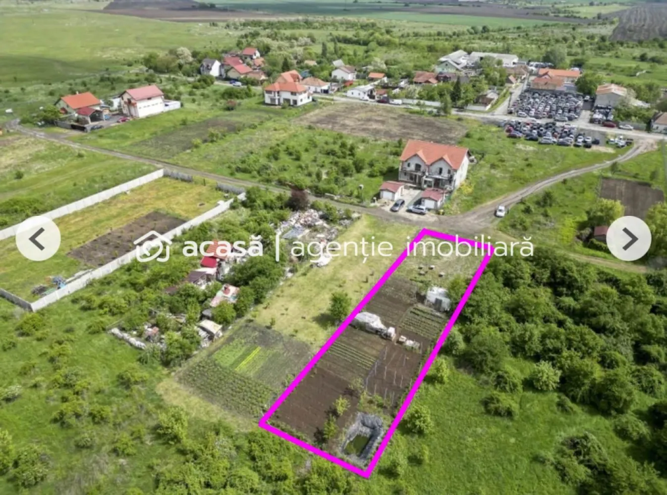 Teren 906 mp Arad, preț sub localitățile limitrofe.