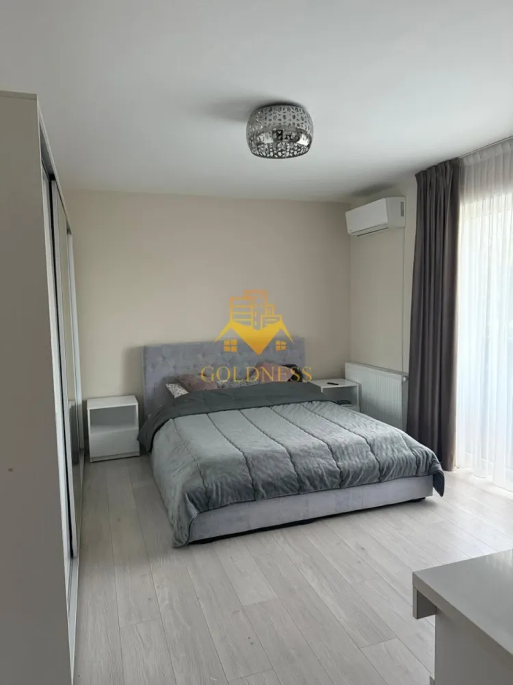 2 camere, Intre Lacuri, Iulius Mall, Auchan, Bloc nou, FSEGA - GOLDNESS Imobiliare vă propune spre închiriere un apartament cu 2 camere complet mobilat și utilat, la etajul 1 într-un imobil de 6 etaje, în Cartierul Intre Lacuri. Posibilitatea de parcare la liber în zona. Se află în apropierea stațiilor de transport în comun, magazine, restaurante, spații verzi, farmacii, etc. Apartamentul este compartimentat astfel: - 2 dormitoare cu pat matrimonial, dressing, noptiere - bucătărie complet utilată și mobilată, loc de servit masa - baie cu dus walkin, calorifer port prosop și dulap pentru depozitare. - terasa de 5 mp. Imobilul este dotat cu toate cele necesare- centrală proprie, frigider, aragaz, hotă, mașină de spălat haine, etc. Dacă sunteți interesați de acest apartament și doriți să îl vizionați, dar și pentru alte oferte nu ezitați să ne contactați telefonic sau prin e-mail. Vă stăm la dispoziție! Pentru intermediere se percepe un comision de 50% din prețul chiriei! }}