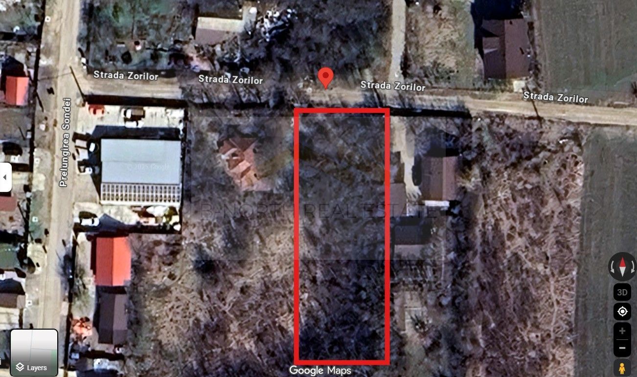 Teren 1.600 mp în Periș, lângă Profi, deschidere 20 ml