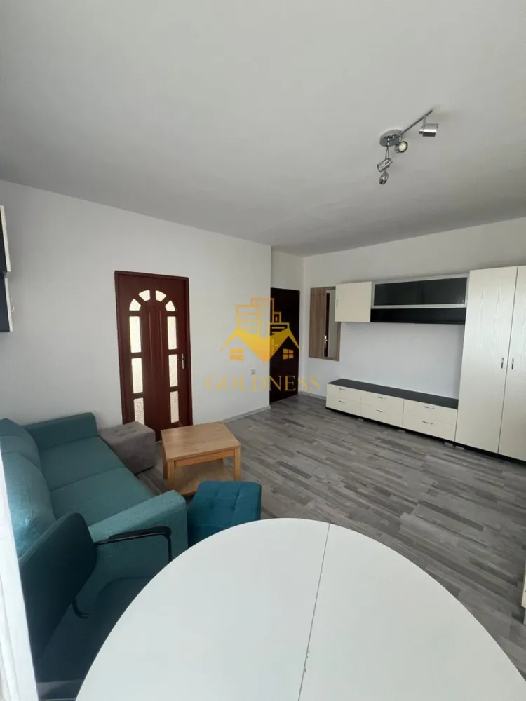 2 camere open space, Utilitati Incluse, Parcare, Oasului, Iris - GOLDNESS Imobiliare vă propune spre închiriere un apartament cu 2 camere complet mobilat și utilat, la etajul 1 într-un imobil de 2 etaje, în Cartierul Iris. Apartamentul este la 600 euro cu utilitati incluse (apă, curent, gaz, salubritate, internet) Dispune de loc de parcare! Se află în apropierea stațiilor de transport în comun, magazine, restaurante, spații verzi, farmacii, etc. Apartamentul este compartimentat astfel: - dormitor cu pat matrimonial, dressing, noptiere - living cu bucatarie open space complet utilată și mobilată, canapea extensibilă, loc de servit masa - baie cu cabina de dus, calorifer port prosop și dulap pentru depozitare. - doua terase de 8 mp si 10 mp Imobilul este dotat cu toate cele necesare- centrală proprie, frigider, aragaz, hotă, mașină de spălat haine, etc. Dacă sunteți interesați de acest apartament și doriți să îl vizionați, dar și pentru alte oferte nu ezitați să ne contactați telefonic sau prin e-mail. Vă stăm la dispoziție! Pentru intermediere se percepe un comision de 50% din prețul chiriei! }}