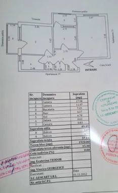 De vanzare aparatament cu 2 camere, Siderurgistilor, 65.000 euro negociabil