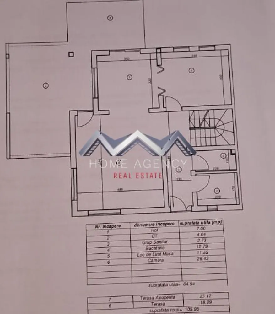 Casă individuală P+1+M cu garaj și terase spațioase – Otopeni Central