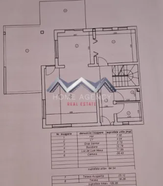 Casă individuală P+1+M cu garaj și terase spațioase – Otopeni Central
