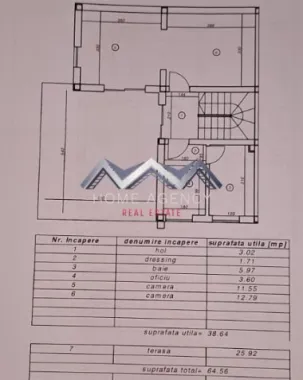 Casă individuală P+1+M cu garaj și terase spațioase – Otopeni Central