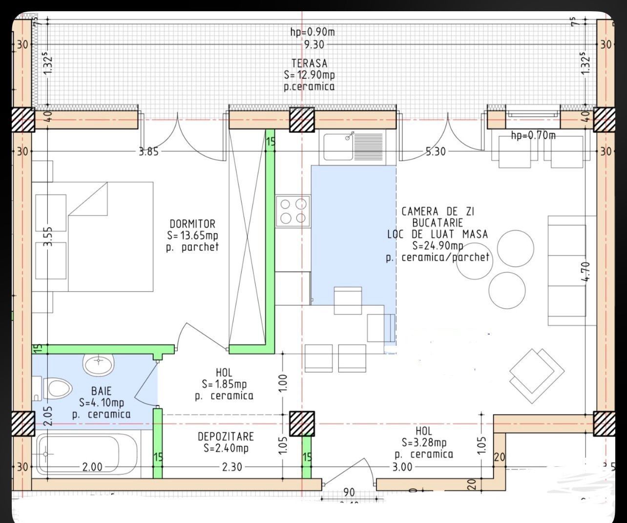 Apartament cochet la etajul 1, într-o zonă liniștită și verde